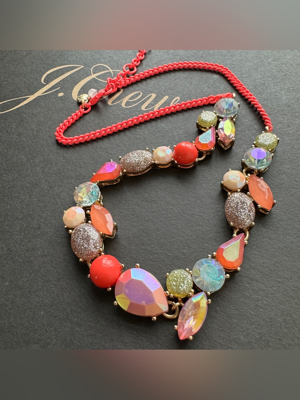 π J. Crew mini brΓ»lΓ©e necklace